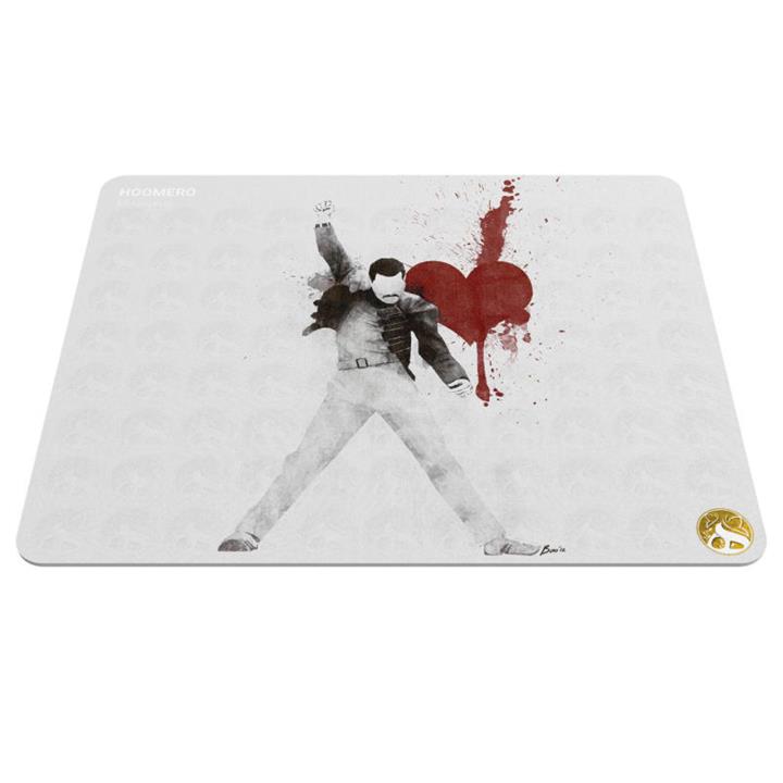 ماوس پد هومرو مدل A5998 طرح گروه راک کوئین فردی مرکوری Hoomero Rock band Queen Freddie Mercury A5998 Mousepad